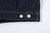 Samurai Jeans S101AX AI Plus 18oz selvedge denim jacket front view adjuster buttons close up