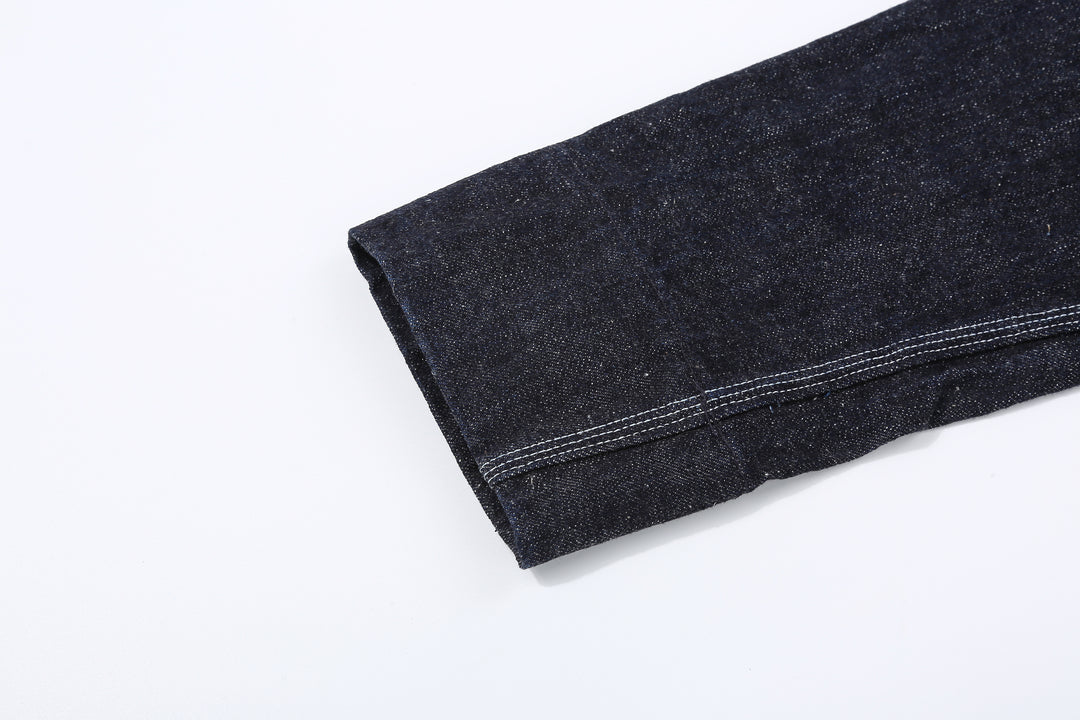 Samurai Jeans SJDH25-H 17oz selvedge denim happi jacket sleeve