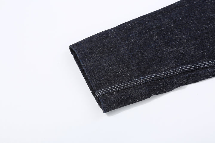 Samurai Jeans SJDH25-H 17oz selvedge denim happi jacket sleeve