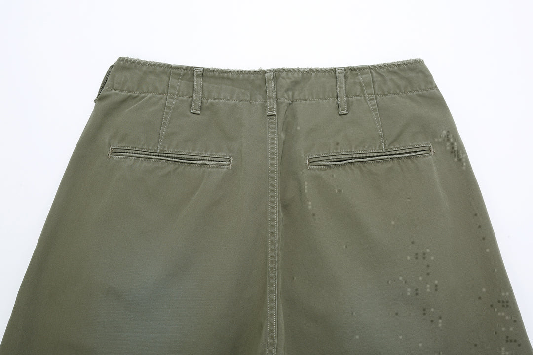Fullcount 1201HW Freedom Fighter 41 Sage Green Chino - Vintage Wash