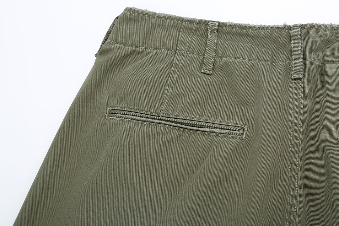 Fullcount 1201HW Freedom Fighter 41 Sage Green Chino - Vintage Wash