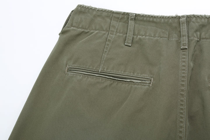 Fullcount 1201HW Freedom Fighter 41 Sage Green Chino - Vintage Wash
