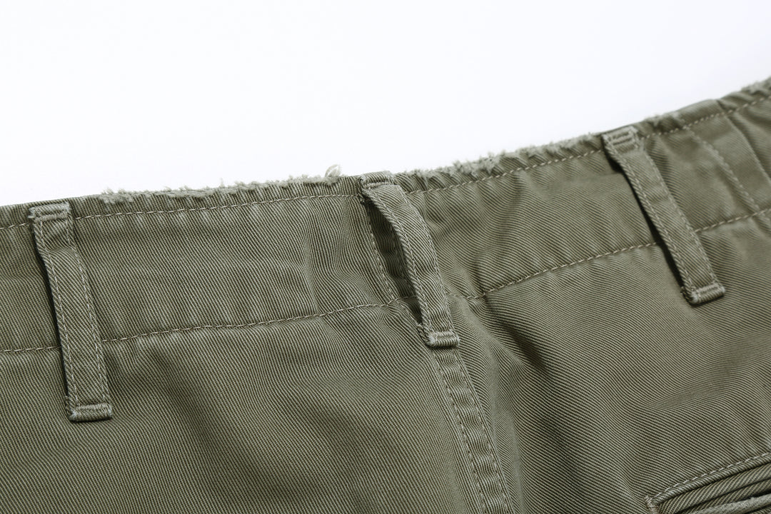 Fullcount 1201HW Freedom Fighter 41 Sage Green Chino - Vintage Wash