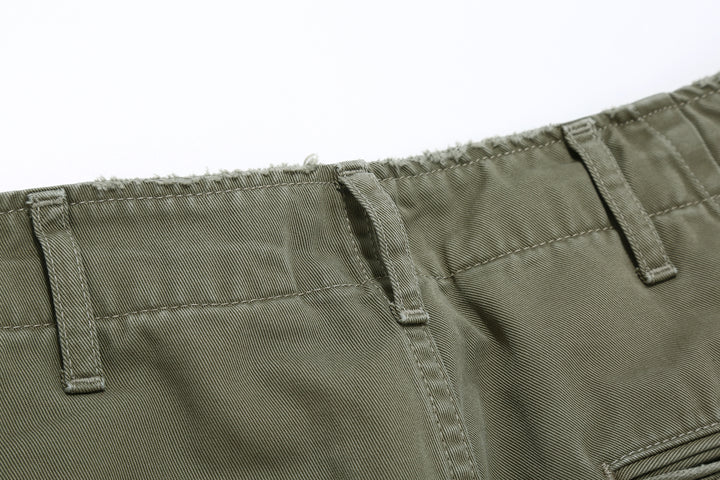 Fullcount 1201HW Freedom Fighter 41 Sage Green Chino - Vintage Wash