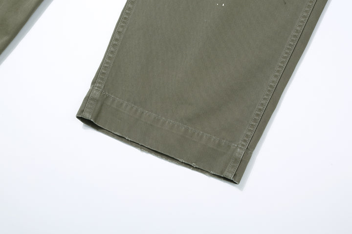 Fullcount 1201HW Freedom Fighter 41 Sage Green Chino - Vintage Wash