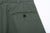 WASEW WSW-25A-010 Vat-Dyed Chino One-Tuck Trousers in wide straight fit, made in Japan right pocket back