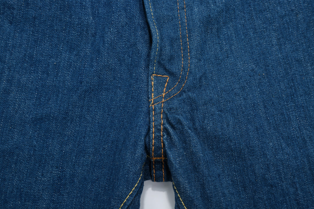 Pure Blue Japan GRE-019 14oz Greencast Indigo Selvedge Denim - Relaxed Tapered Fit