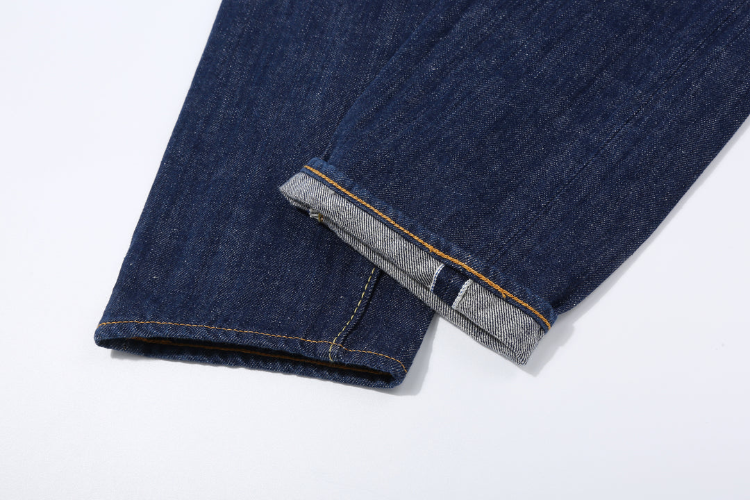 Pure Blue Japan AI-13.5oz-019 13.5oz Natural Indigo Selvedge Denim - Relaxed Tapered Fit