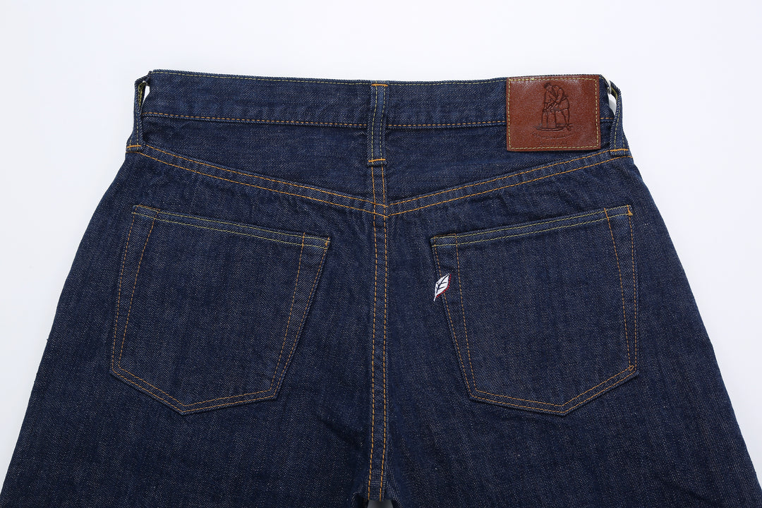 Pure Blue Japan AI-13.5oz-019 13.5oz Natural Indigo Selvedge Denim - Relaxed Tapered Fit