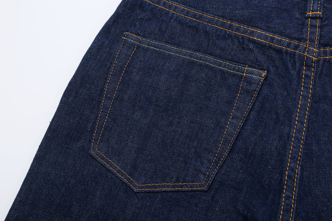 Pure Blue Japan AI-13.5oz-019 13.5oz Natural Indigo Selvedge Denim - Relaxed Tapered Fit