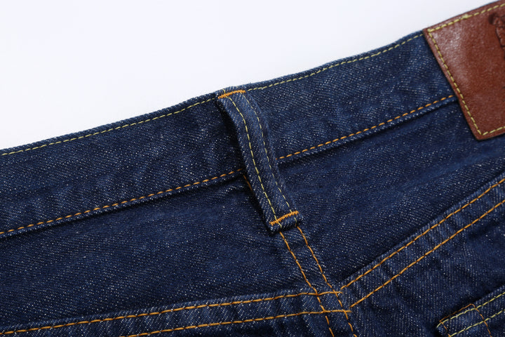 Pure Blue Japan AI-13.5oz-019 13.5oz Natural Indigo Selvedge Denim - Relaxed Tapered Fit