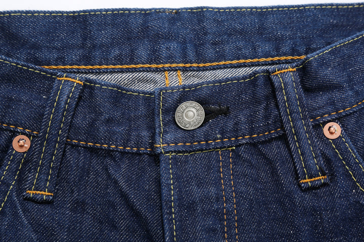 Pure Blue Japan AI-13.5oz-019 13.5oz Natural Indigo Selvedge Denim - Relaxed Tapered Fit