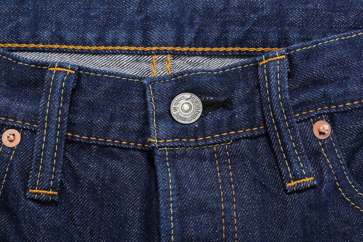 Pure Blue Japan AI-13.5oz-003 13.5oz Natural Indigo Selvedge Denim - Regular Straight Fit