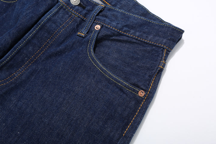 Pure Blue Japan AI-13.5oz-003 13.5oz Natural Indigo Selvedge Denim - Regular Straight Fit