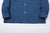 Boncoura Cotton Linen Open Collar Shirt in Light Indigo – Straight Hem and Cuff Detail