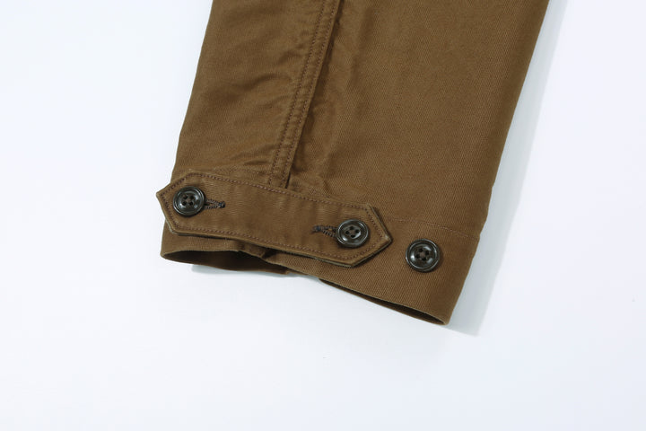 Freewheelers 2522007 S-8 Aviators' Trousers - Jungle Cloth Sepia Brown