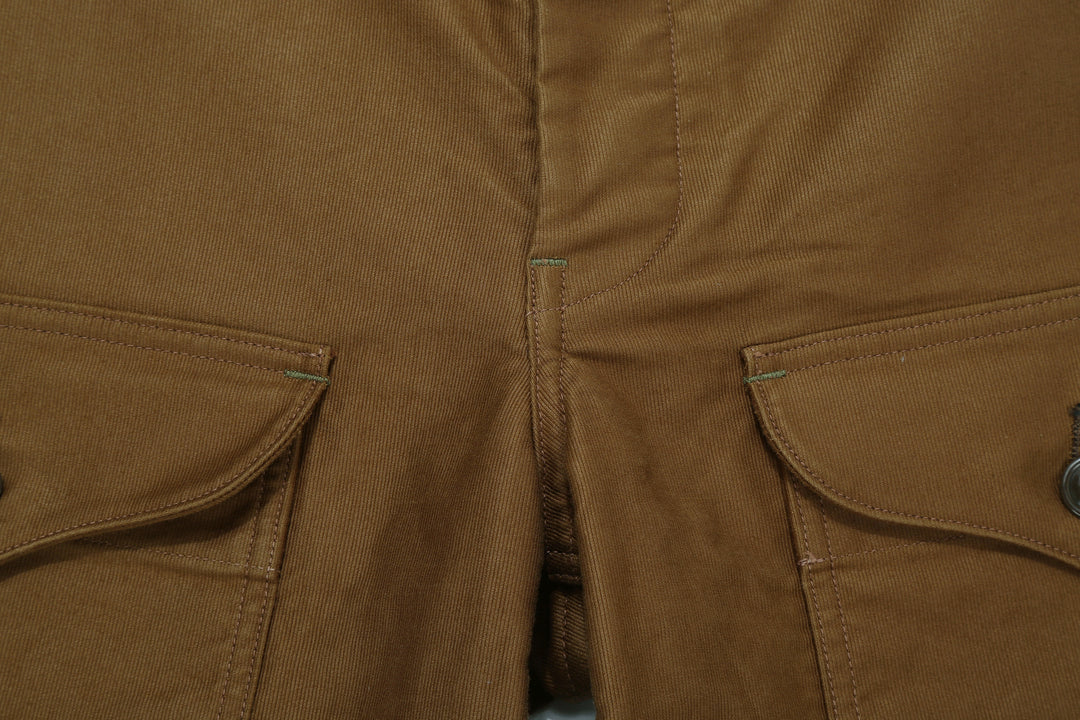 Freewheelers 2522007 S-8 Aviators' Trousers - Jungle Cloth Sepia Brown