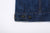 Pure Blue Japan 6225-L 14.5oz Waterfall Denim Type 2 Jacket - Light Indigo Hem Button Adjuster
