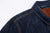 Pure Blue Japan 6225-D 14.5oz Waterfall Denim Type 2 Jacket - Dark Indigo Shoulder Seam