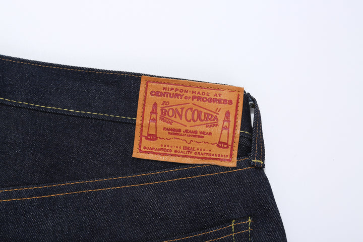 Boncoura Z 15oz Selvedge Zipper Fly Denim - Relaxed Tapered Fit