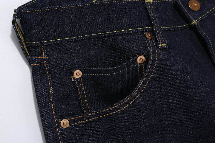 Boncoura Z 15oz Selvedge Zipper Fly Denim - Relaxed Tapered Fit