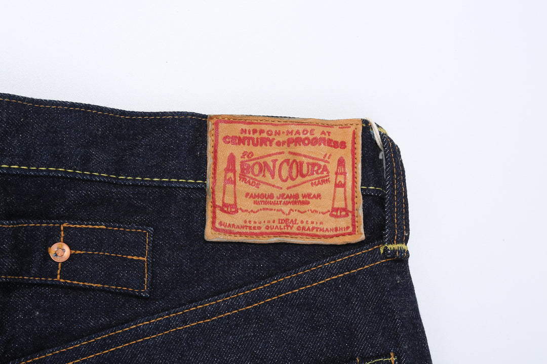 Boncoura 15oz Selvedge Cinch Back Denim - Regular Straight Fit
