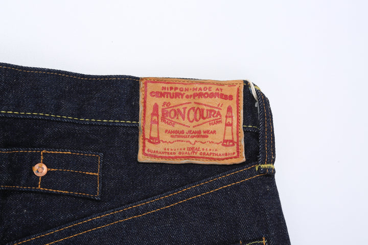 Boncoura 15oz Selvedge Cinch Back Denim - Regular Straight Fit