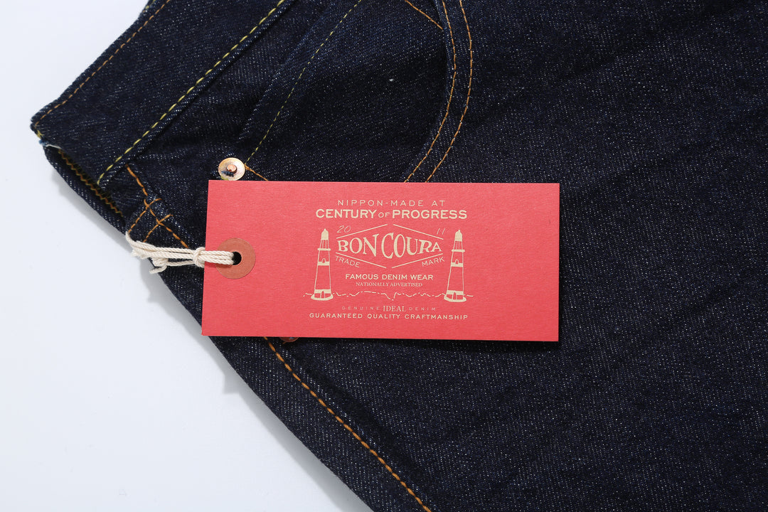 Boncoura 15oz Selvedge Cinch Back Denim - Regular Straight Fit