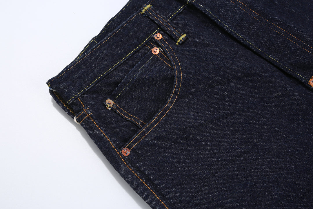 Boncoura 15oz Selvedge Cinch Back Denim - Regular Straight Fit