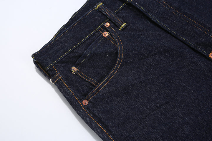 Boncoura 15oz Selvedge Cinch Back Denim - Regular Straight Fit