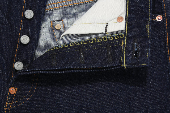 Boncoura 15oz Selvedge Cinch Back Denim - Regular Straight Fit