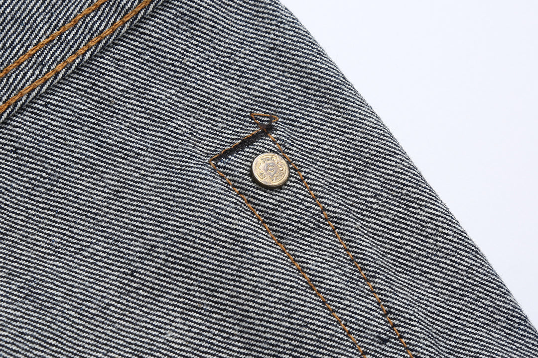 Boncoura 15oz Selvedge Cinch Back Denim - Regular Straight Fit