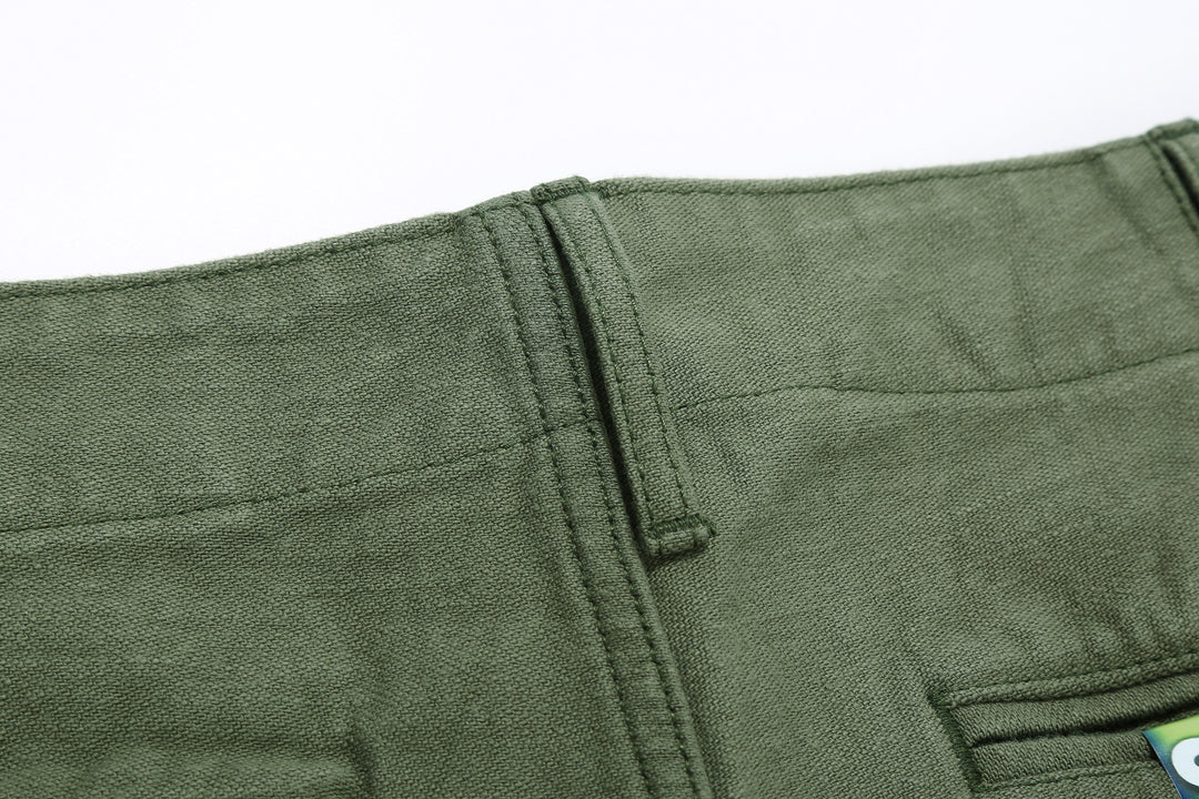 Samurai Jeans SJ42BP 15oz Selvedge Back Sateen Trousers – Regular Straight Fit Belt Loop
