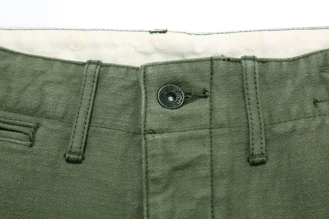 Samurai Jeans SJ42BP 15oz Selvedge Back Sateen Trousers – Regular Straight Fit Iron Button
