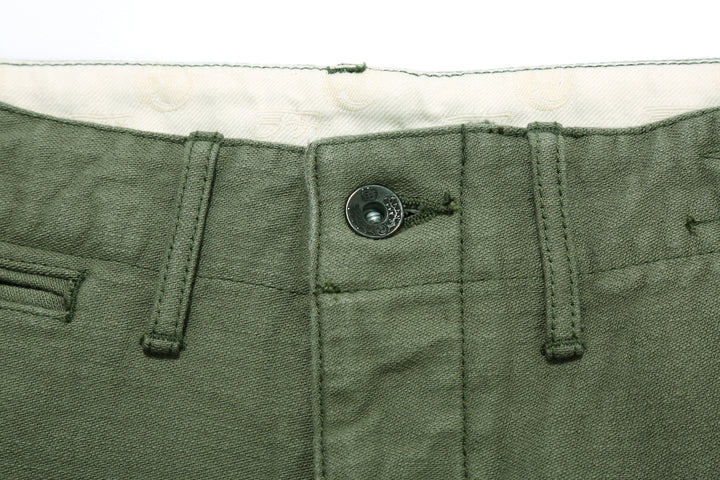 Samurai Jeans SJ42BP 15oz Selvedge Back Sateen Trousers – Regular Straight Fit Iron Button