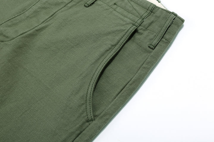 Samurai Jeans SJ42BP 15oz Selvedge Back Sateen Trousers – Regular Straight Fit Left Pocket