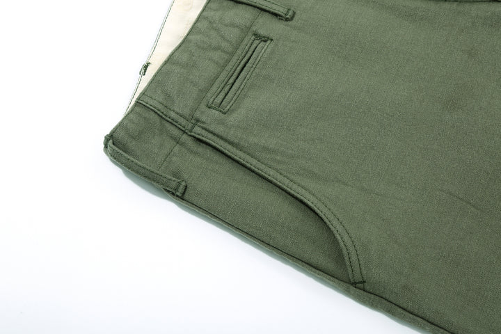 Samurai Jeans SJ42BP 15oz Selvedge Back Sateen Trousers – Regular Straight Fit Right Pocket