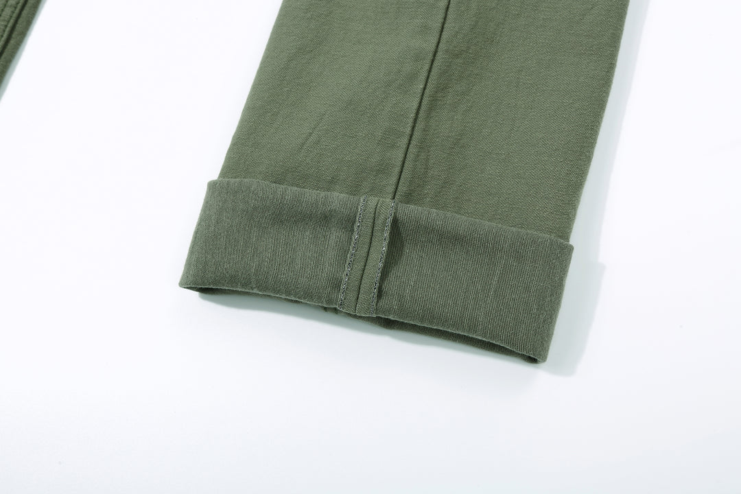 Samurai Jeans SJ42BP 15oz Selvedge Back Sateen Trousers – Regular Straight Fit Selvedge ID