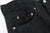 Boncoura 66 15oz Selvedge Black Denim - Modern Straight Fit