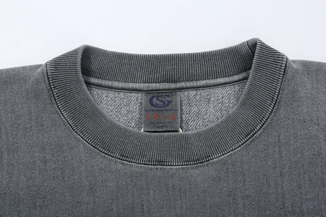 Sugar & Co. SGR-RS01 Original Reverse Sweatshirt – Faded Black