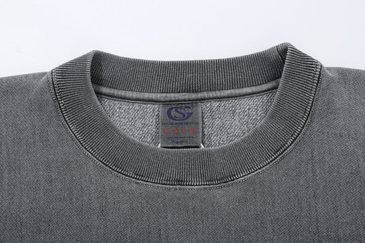 Sugar & Co. SGR-RS01 Original Reverse Sweatshirt – Faded Black