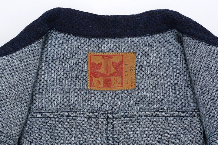 Omoto Denim 3121 "Ori-Sashi" Indigo Sashiko Type 1 Jacket