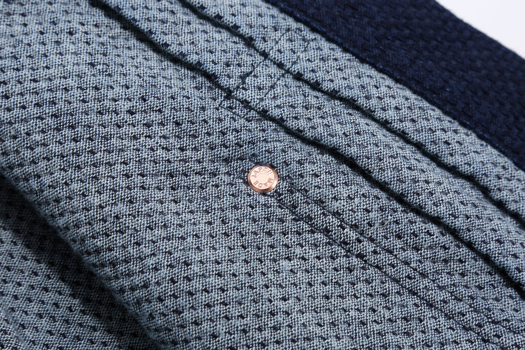 Omoto Denim 3121 "Ori-Sashi" Indigo Sashiko Type 1 Jacket