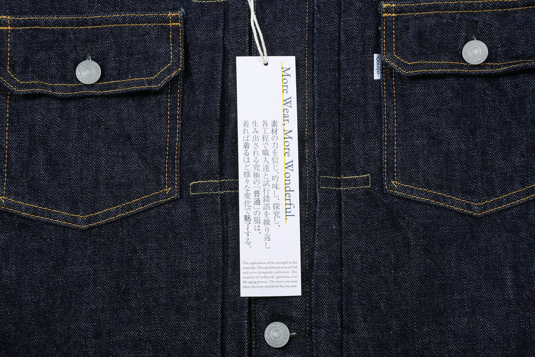 Omoto Denim 3215 13.5oz Selvedge Type 2 Denim Jacket