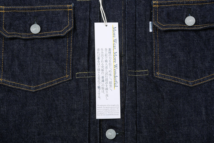 Omoto Denim 3215 13.5oz Selvedge Type 2 Denim Jacket
