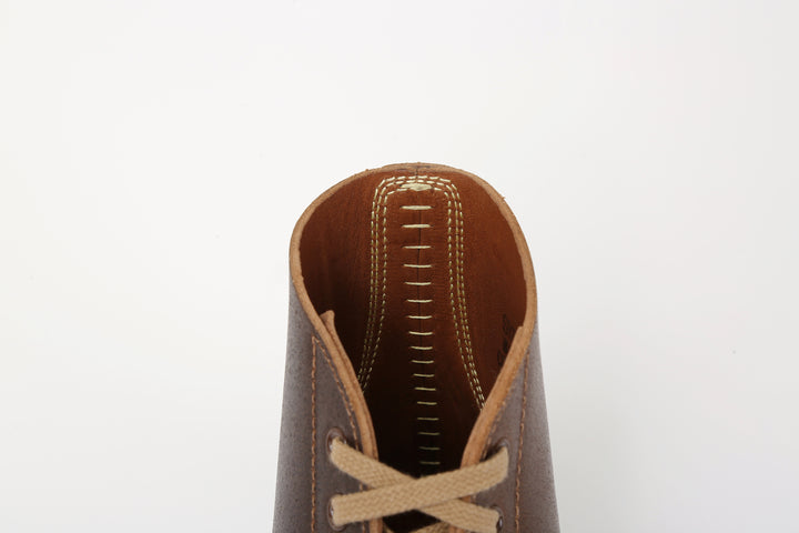 Skoob SKB-002SP "Infantry" Horween Waxed Flesh Leather M-43 Boots  - Limited Edition Brown