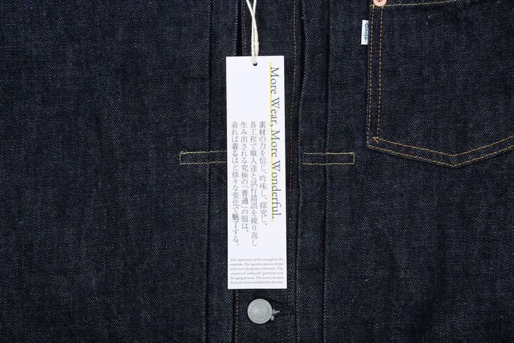 Omoto Denim 3115 13.5oz Selvedge Type 1 Denim Jacket