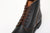 Skoob Infantry M-43 boots Horween waxed flesh leather black lace up detail