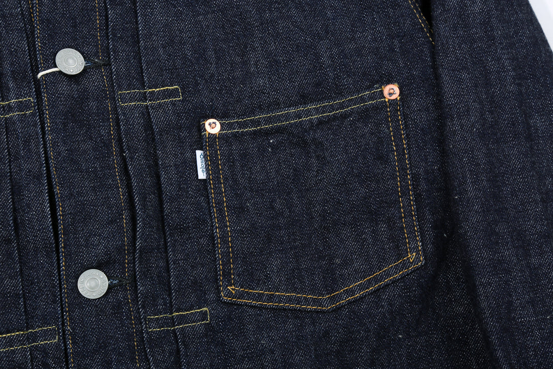 Omoto Denim 3115 13.5oz Selvedge Type 1 Denim Jacket
