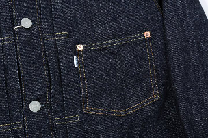 Omoto Denim 3115 13.5oz Selvedge Type 1 Denim Jacket